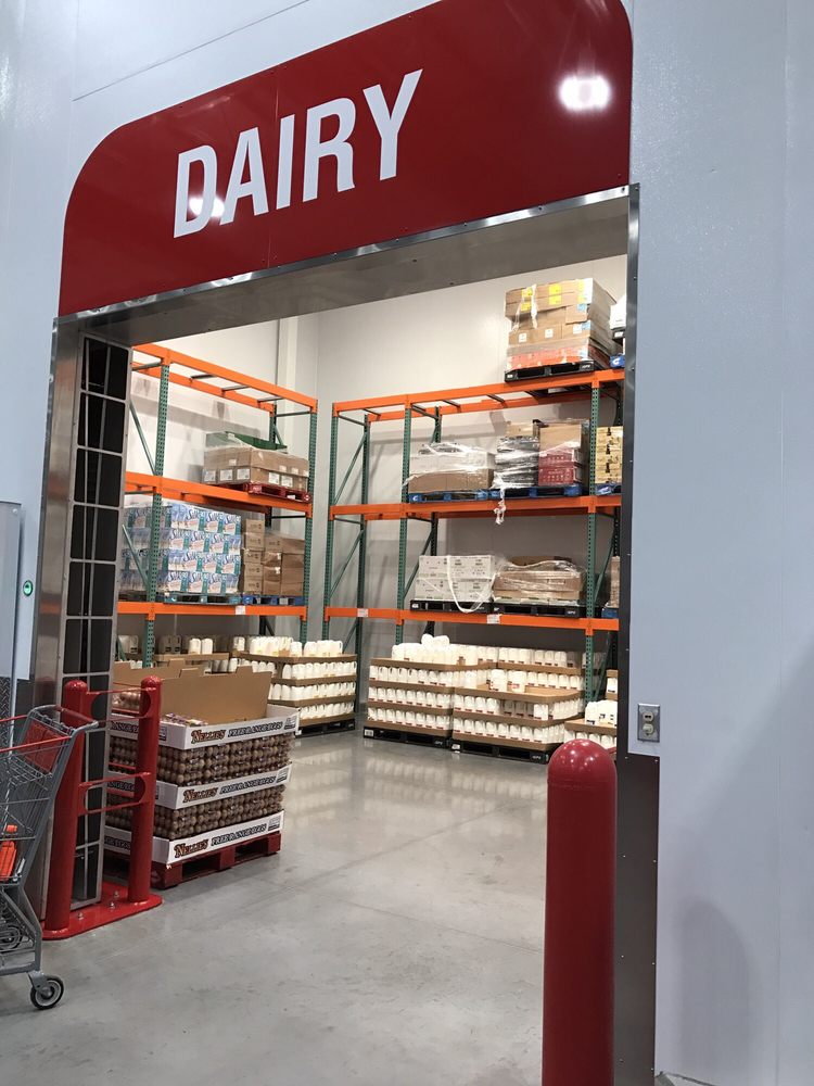 The egg section when you're the first shopper in Costco. r