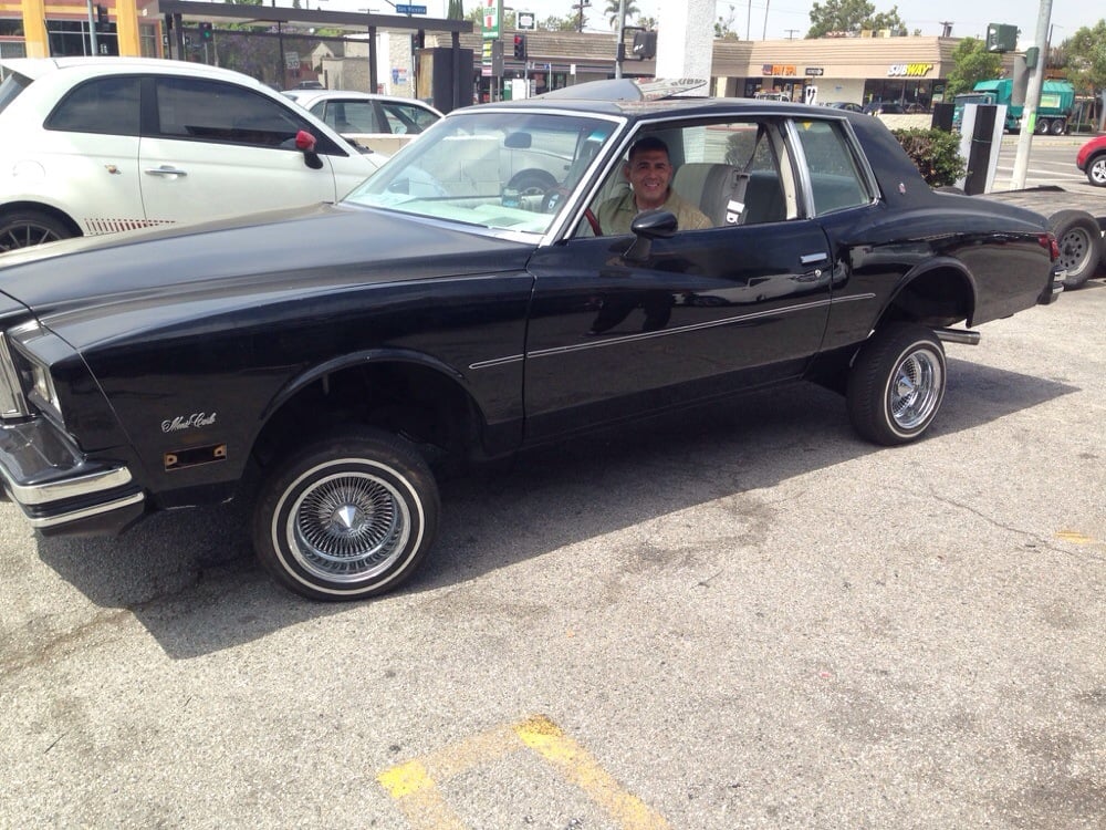 Sound system install on the original car, from the movie