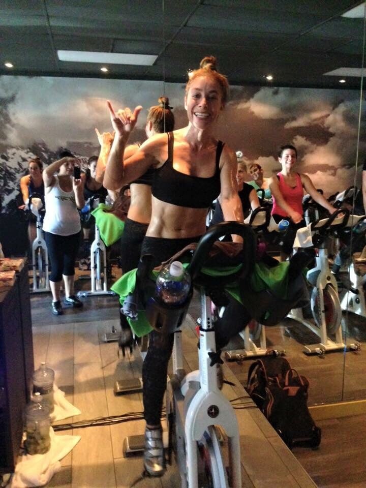 indoor cycling instructor