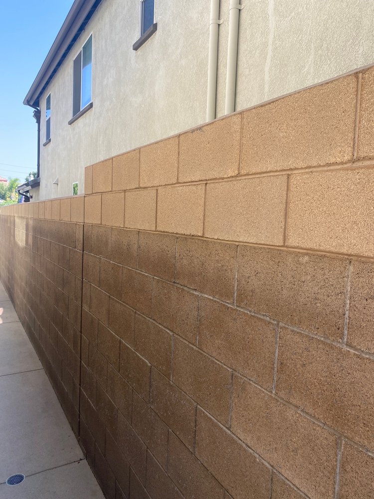 Orange County Block Wall