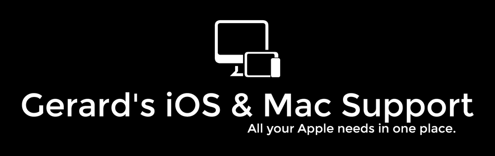 Gerard's iOS & Mac Support