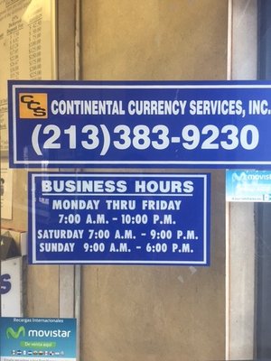 Continental Currency Services 2100 W 7th St Los Angeles Ca Check Photos 7