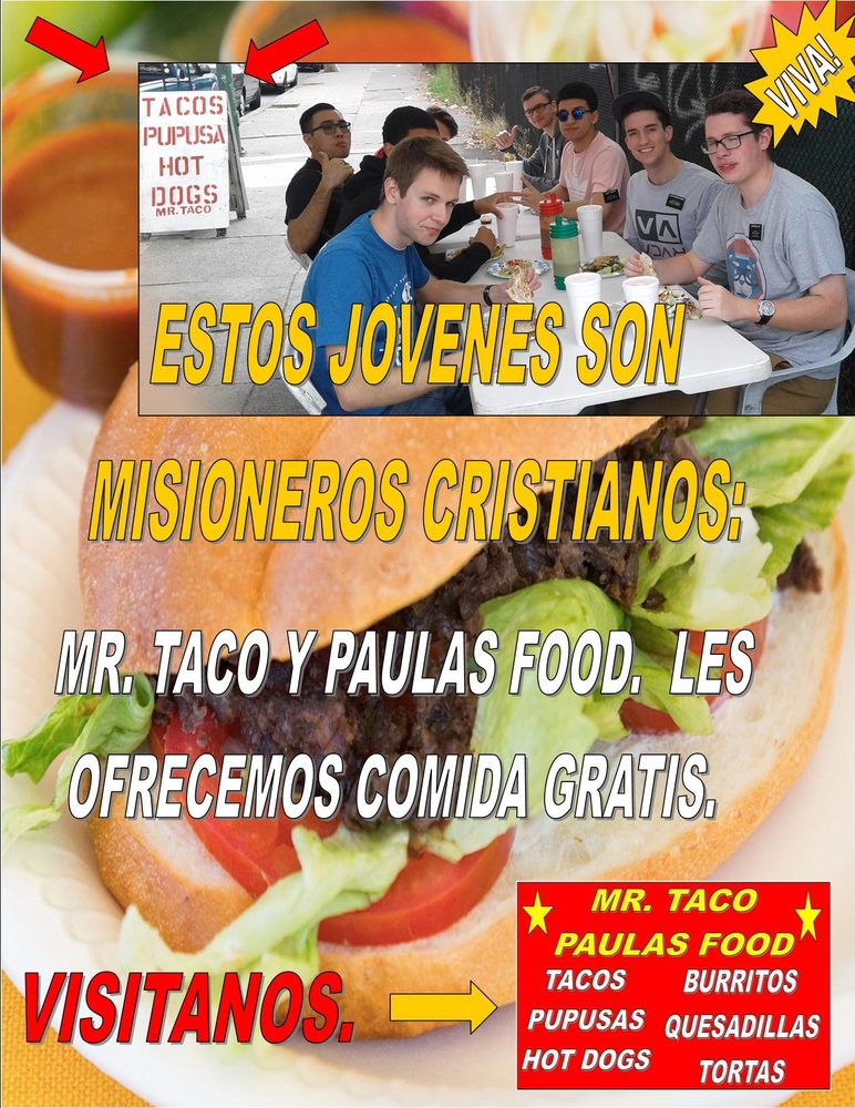 Mr. Taco Paula's Food Mr. Taco Paula's Food