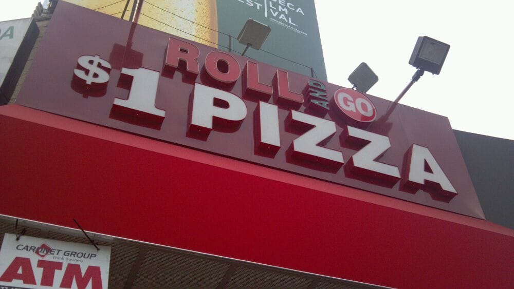 P O Of 5 Boroughs Pizza New York Ny United States 1 Dollar P O Of 5 Boroughs Pizza New York Ny United States 1 Dollar