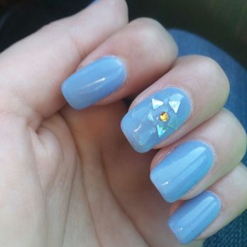 Beige Dress Nails Blue And Beige Nails Flower Nail Art May Nails