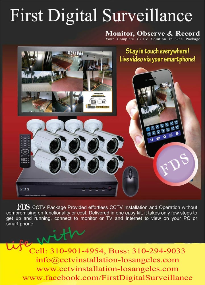 photo of security cameras installation los angeles los angeles ca united states - Security Camera Installation Cost photo of security cameras installation los angeles los angeles ca united states - Security Camera Installation Cost