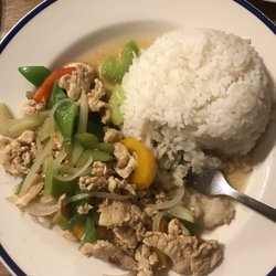 Hot Basil Thai 2010 Dewitt Henry Dr Beebe Ar Restaurant Photo Of Hot Basil Beebe Ar United States Pad Tik White Rice