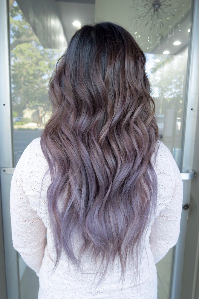Lilac Ombre Fashion Dresses