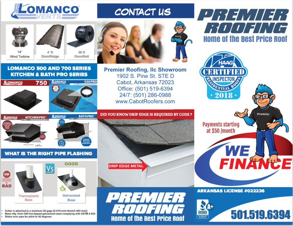 image of business Premier Roofing