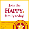 Happy State Bank gift card