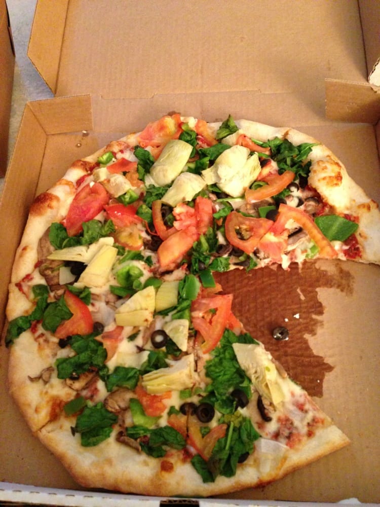 the veggie works pizza delicious yelp veggie works