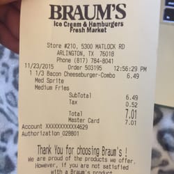 Braum’s Ice Cream &amp; Dairy Stores - 16 Reviews - Ice Cream &amp; Frozen ...