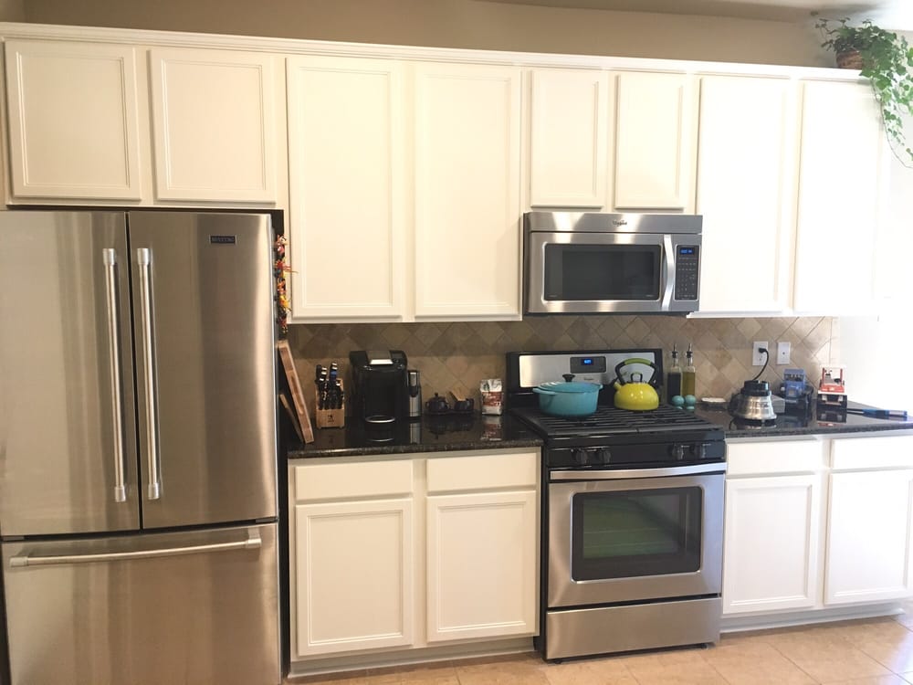 Kitchen Cabinets In Sw Dover White Yelp