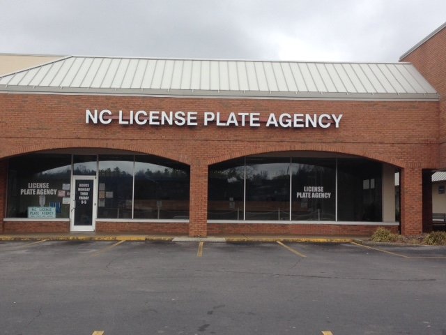 Asheville NC Licence Plate Agency
