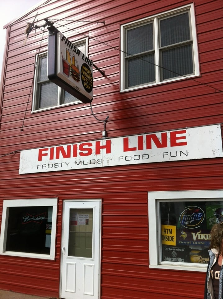 Finish Line Nightlife 309 N Hill Ave, Ogilvie, MN Restaurant