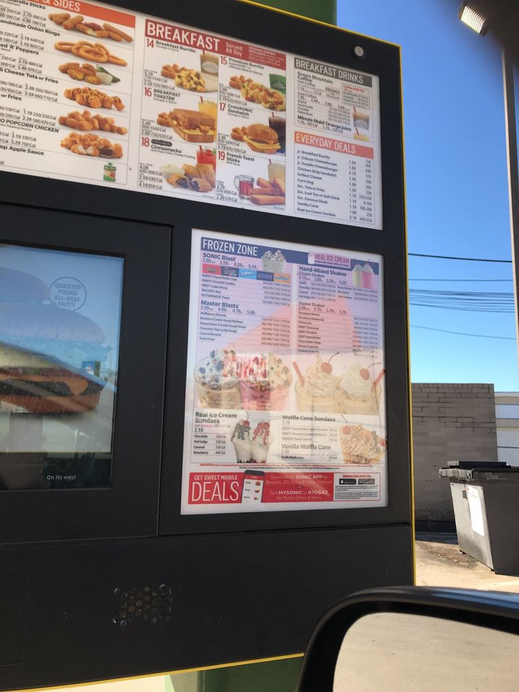 Sonic DriveIn 14 Reviews Fast Food 10709 Audeila Rd, Northeast