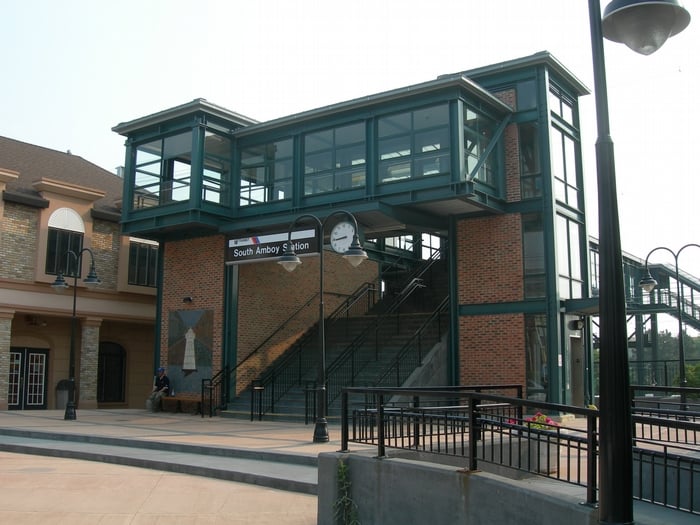 Train Station South Amboy Landmarks & Historical Buildings Broadway