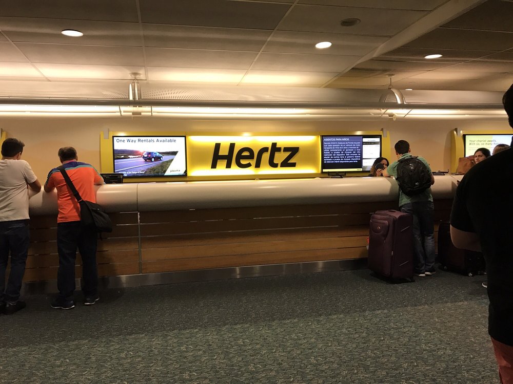 rent a car orlando airport hertz