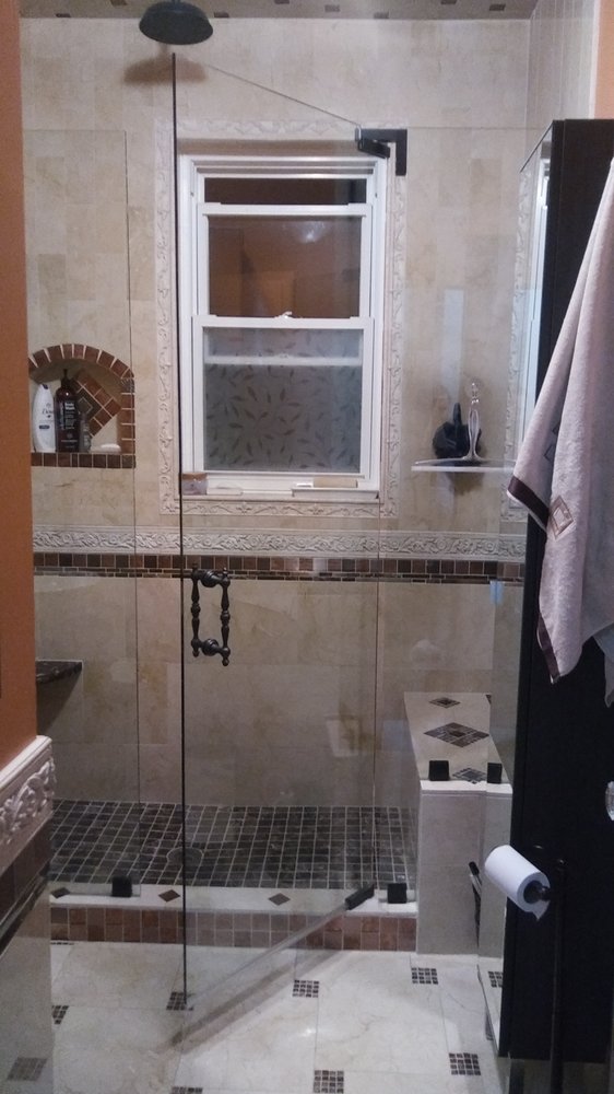 Shower Door Swings Both Ways Yelp Photo Of Lakeview Glass Chicago Il United States Shower Door Swings Both