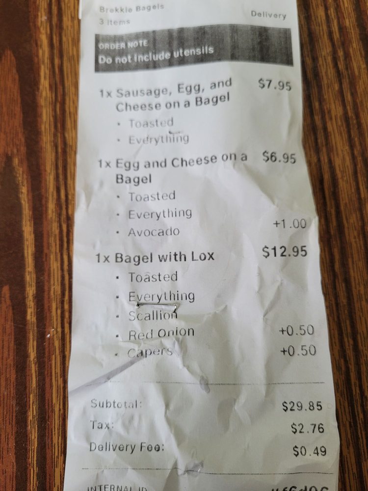 Brekkie Bagels