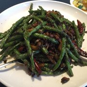 Photo of FuLoon Restaurant - Malden, MA, United States. Can't pass up dry sautéed string beans. Wish it had more wok charr, but tasty just the same