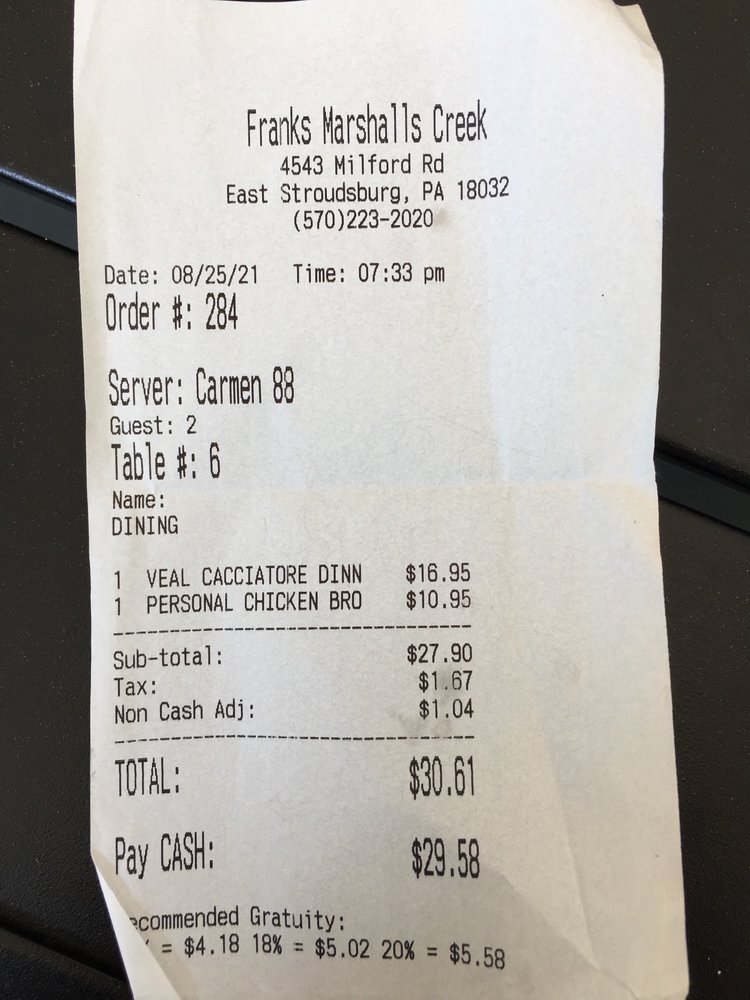 Frank's Pizza & Italian Restaurant Frank's Pizza & Italian Restaurant