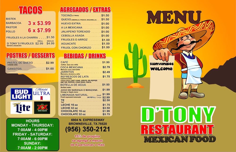 D'Tony's Mexican Restaurant