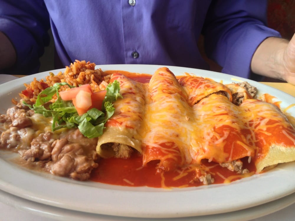 enchiladas with red chile Yelp