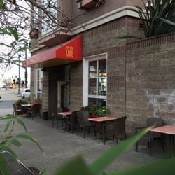 glass morning yelp cafe Photo United  San CA, States. of Beach Great South  Francisco, Cafe