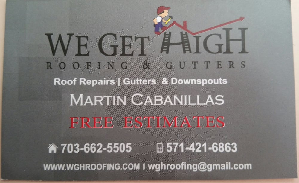 We Get High Roofing & Gutters