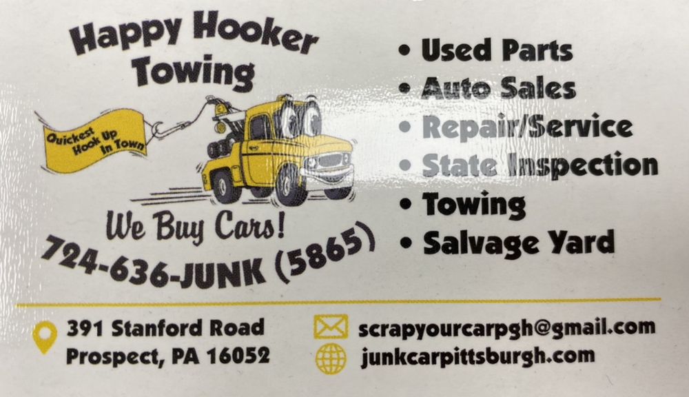 Happy Hooker Towing