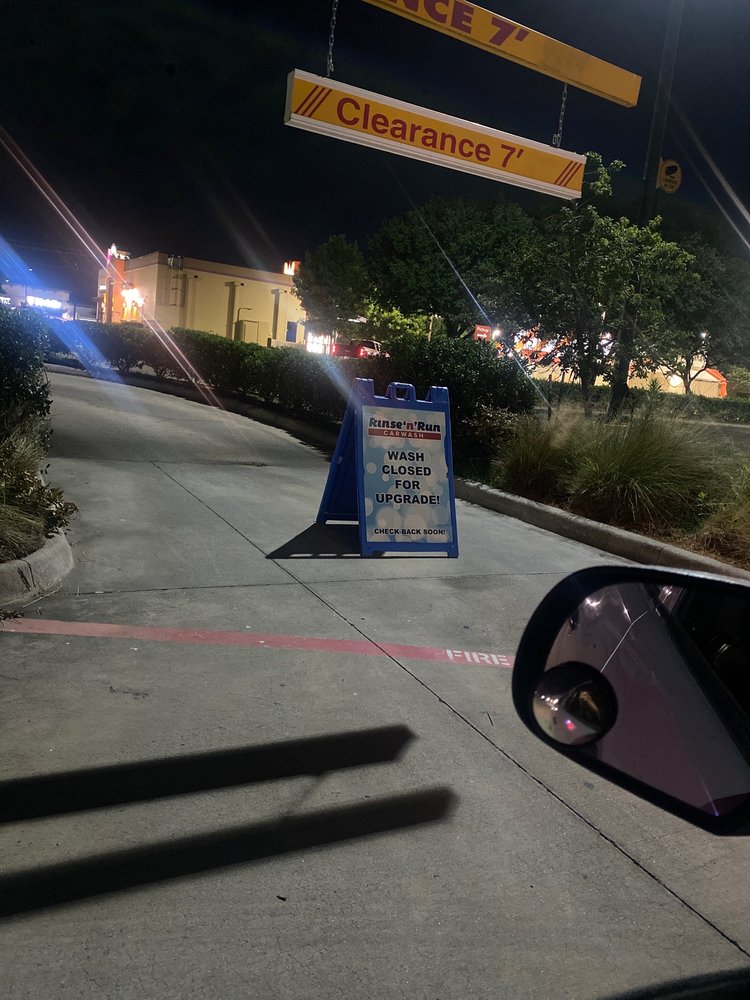Rinse'n'Run Car Wash - Deer Park
