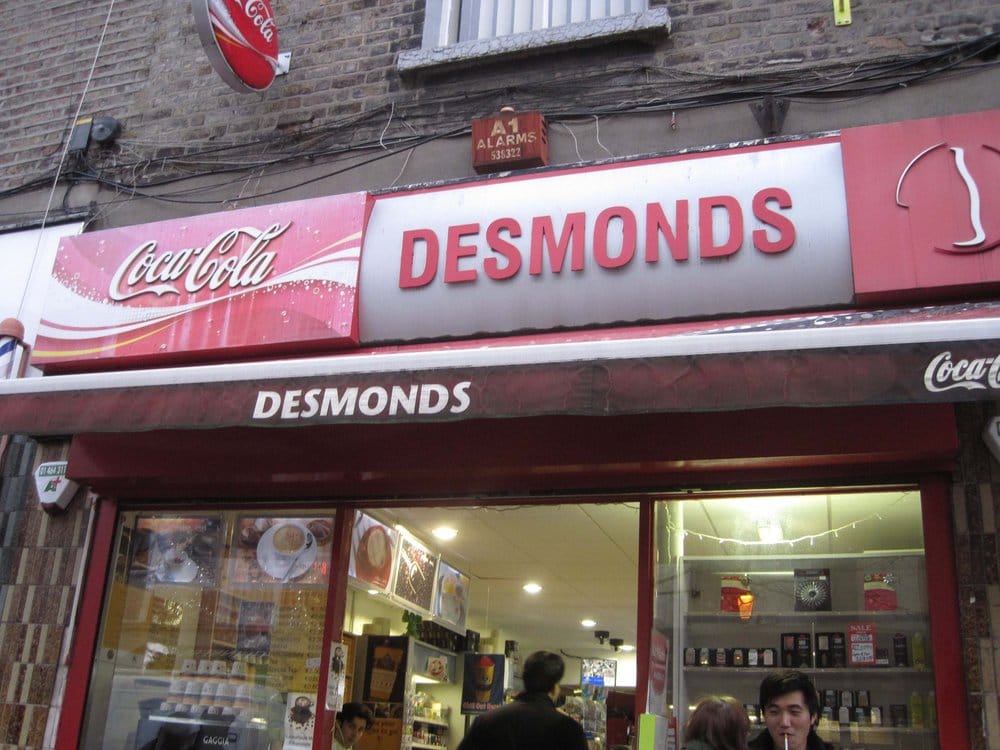 Desmonds Tobacco Shops 19 Talbot Street, Gardiner Street, Dublin, Republic of Ireland