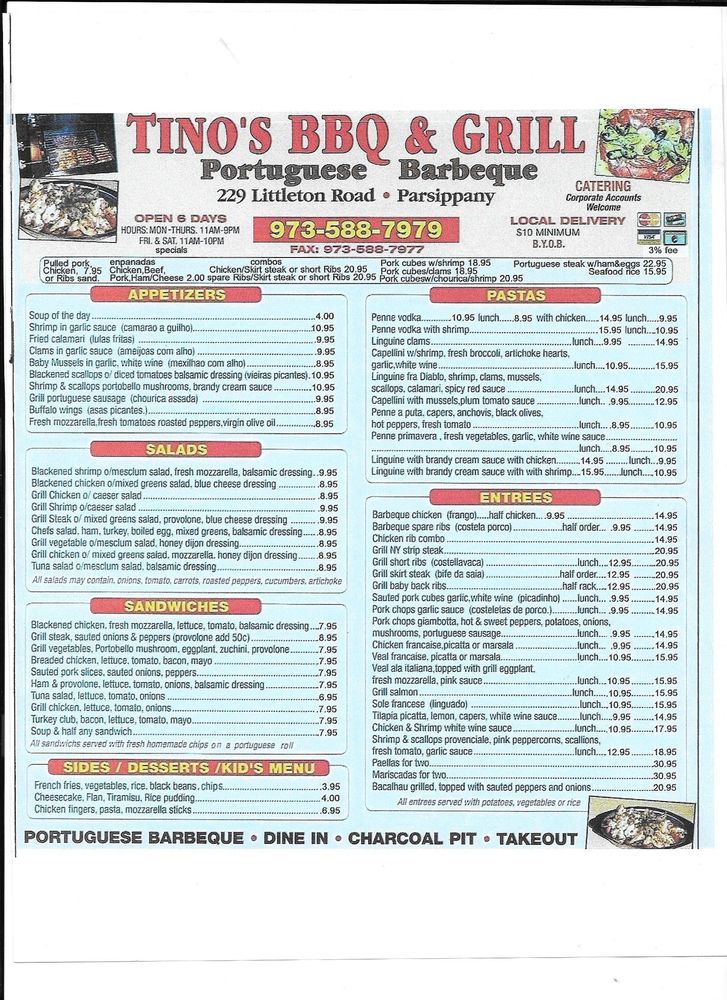 Tino’s BBQ & Grill 15 Photos & 52 Reviews Portuguese 229