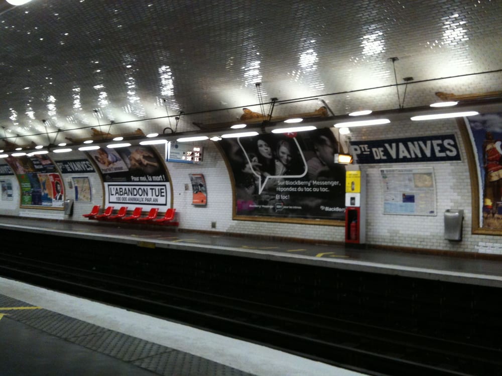 Station Porte de Vanves Metro Stations 9 boulevard Brune, Paris, France Station Porte de Vanves Metro Stations 9 boulevard Brune, Paris, France