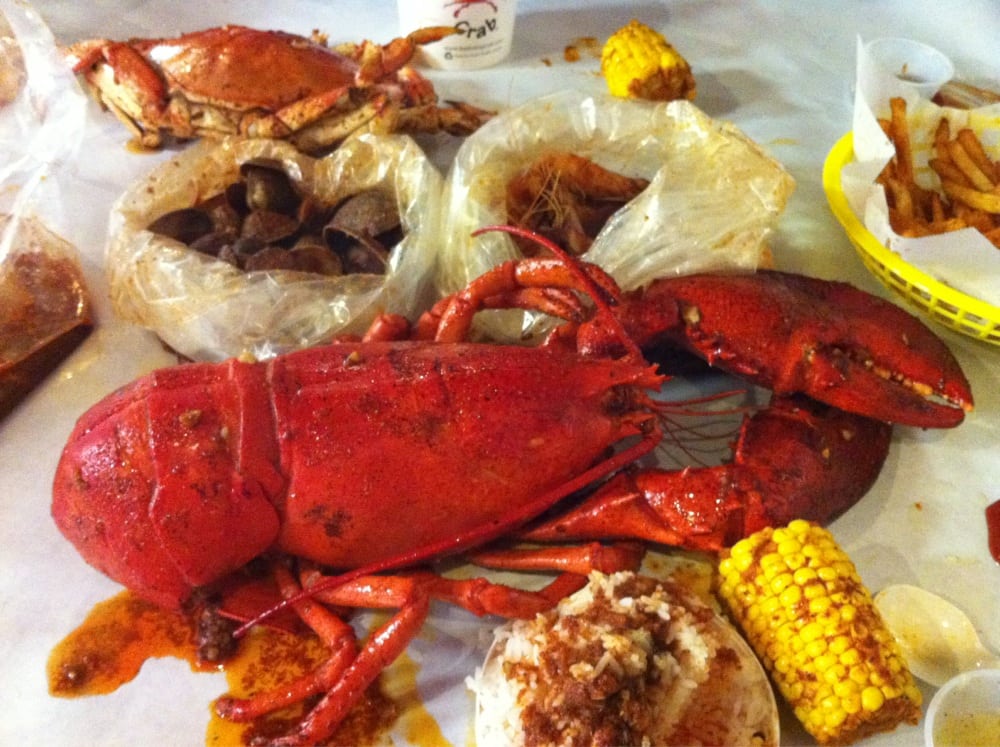 Lobster, shrimp, crab, corn, clams, fries Yelp