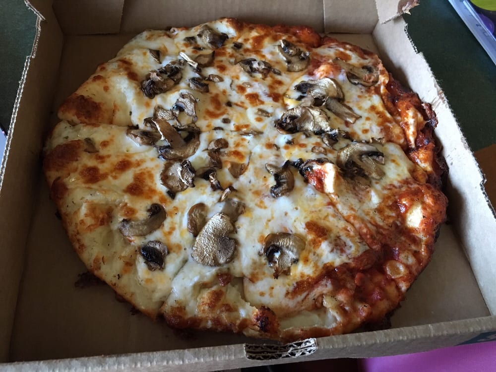 Messy To Go This Is How Many Mushrooms You Get What A Joke Photo Of Round Table Hayward Ca United States Messy To Go