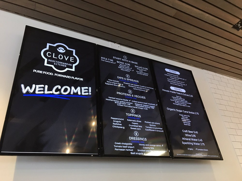 Clove Mediterranean Kitchen Menu Clove Mediterranean Kitchen Menu