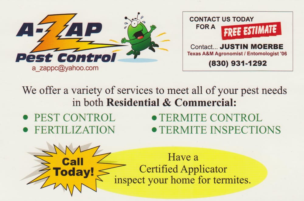 Photos For A Zap Pest Control Yelp