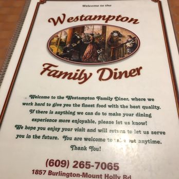 Westampton Family Diner 19 Photos 38 Reviews Diners 1857 Rt Photo Of Westampton Family Diner Mount Holly Nj United States
