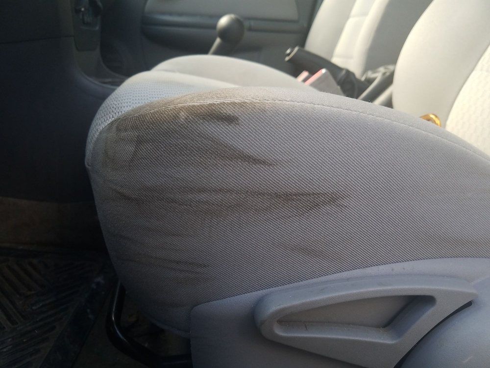 Wonderful Grease Stain Left On The Seat Yelp