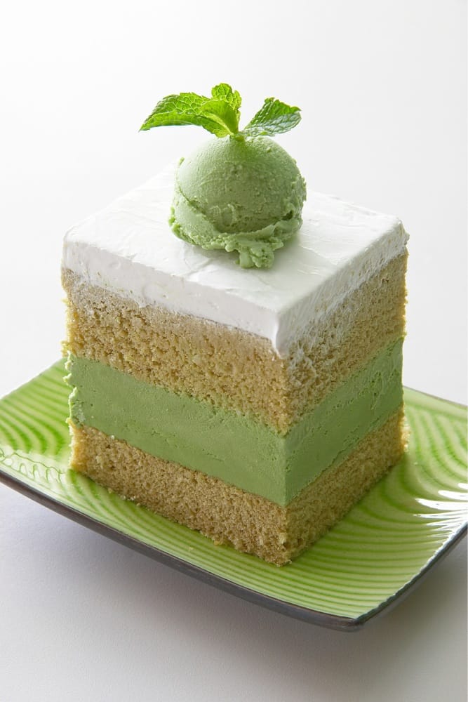 Signature Green Tea Ice Cream Cake...it's the bomb. Yelp