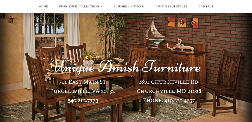Unique Amish Furniture - Furniture Stores - 711 East Main St