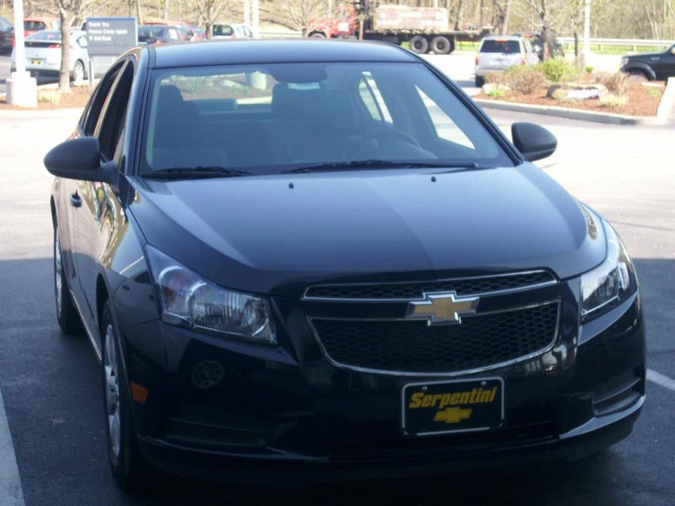 This is the '13 Cruze that I bought from Serpentini Chevy ...