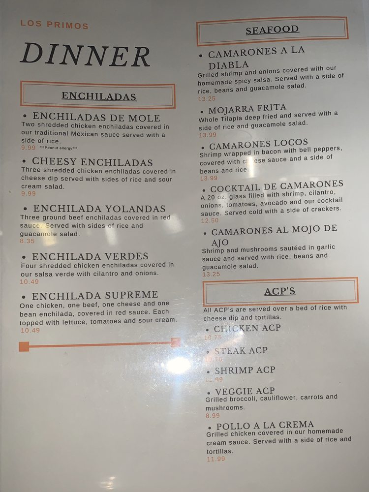 Los Primos Mexican Restaurant