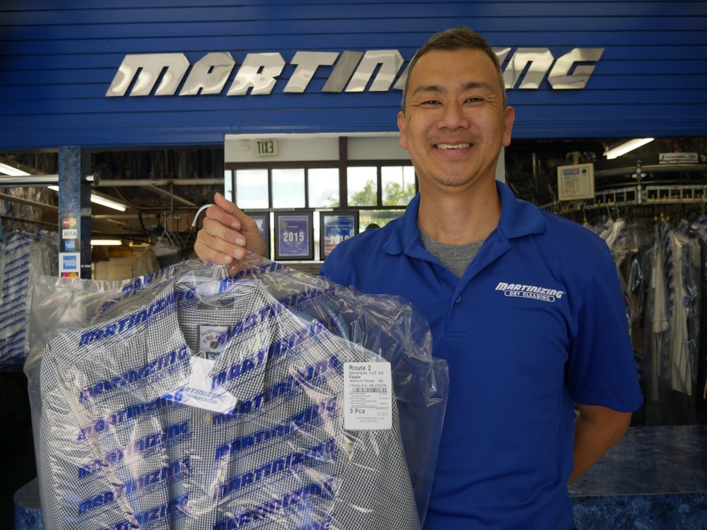 Martinizing Free Pick Up and Delivery