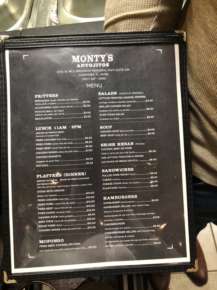 Monty’s Antojitos