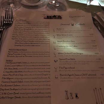 taverne huntley menu summit nj