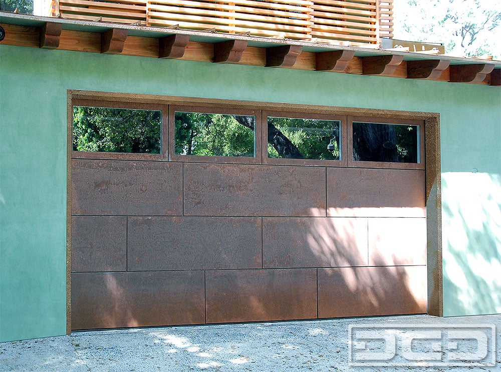Corten Steel Garage Doors In A Contemporary Design By Dynamic Photo Of Dynamic Garage Door Santa Ana Ca United States Corten Steel