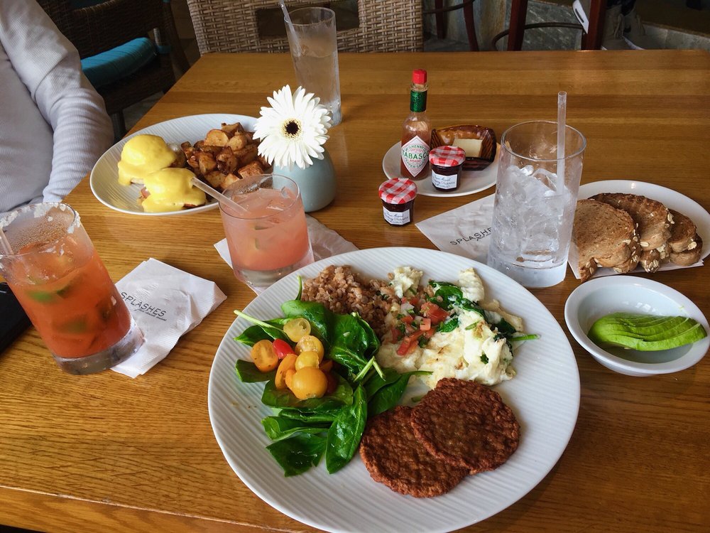The O C Breakfast At Splashes Surf Sand Resort Laguna Photo Of Splashes Restaurant Laguna Beach Ca United States The O C